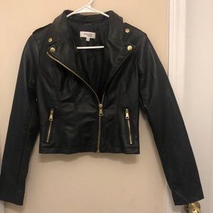 Charlotte Russe Small Black zip up jacket